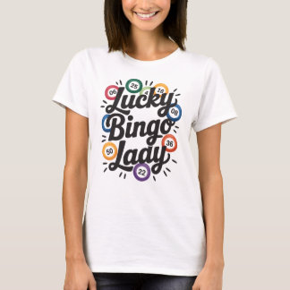 Lustiges Bingo-Liebhaber-Design – Bingo-Spieler-Ge T-Shirt