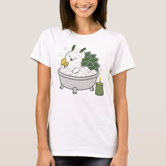 Lustiges Blatt Schaf Meer Nacktschnecke Spa Tag Ca T-Shirt