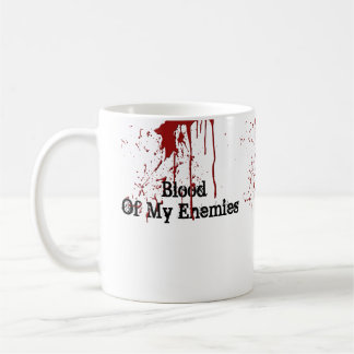 Lustiges Blut meiner Feind-Kaffee-Tasse Kaffeetasse