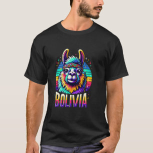Lustiges bolivianisches Alpaka - Bolivianisches La T-Shirt
