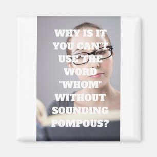 Lustiges bombastisches magnet