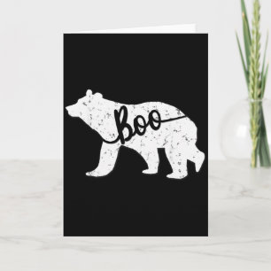Lustiges Boo-Bär-Spitzname passendes Shirt  Karte