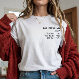 Lustiges BOOK·BOY·FRIEND Shirt – Geschenk für Büch