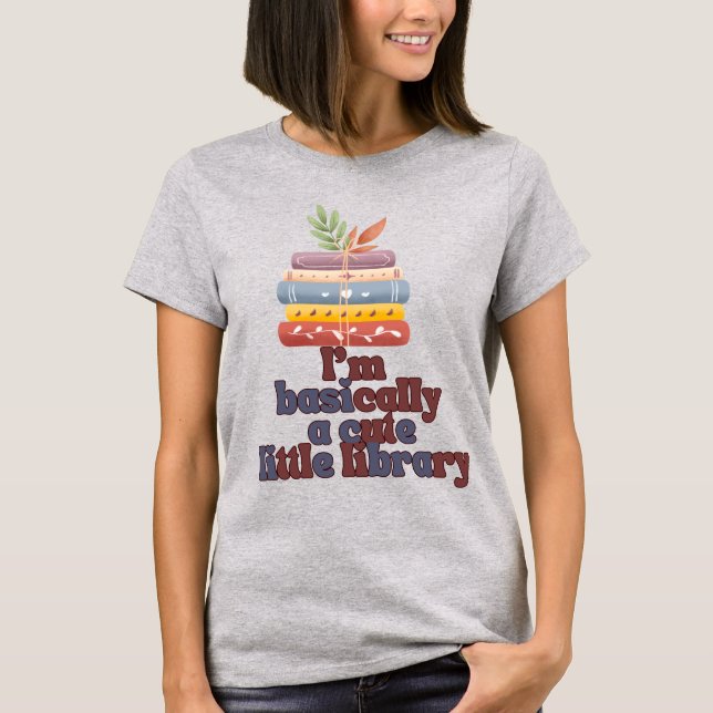 lustiges Book Tshirt, in meinem kindlichen T - Shi T-Shirt (Vorderseite)