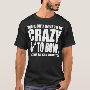 Lustiges Bowling-Design für Bowling-Fan und Bowlin T-Shirt