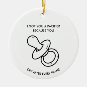 Lustiges Bowling, sarkastisches Gag-Geschenk für B Keramik Ornament