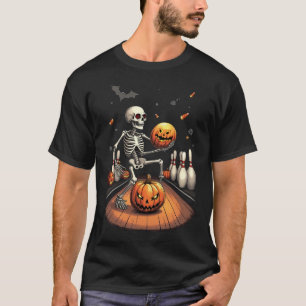 Lustiges Bowling- und Sport-Lifestyle-Kunststudio T-Shirt