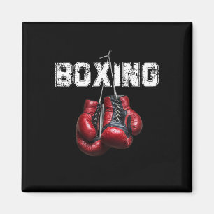Lustiges Boxen - Ich liebe Boxen Magnet