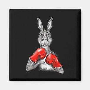 Lustiges Boxen Roger - Humor Sport Känguru Magnet