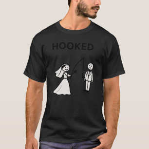 Lustiges Braut-Shirt. Einzigartiges, süßes Fischen T-Shirt