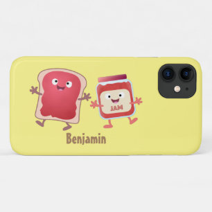 Lustiges Brot und Marmeladenfiguren Case-Mate iPhone Hülle