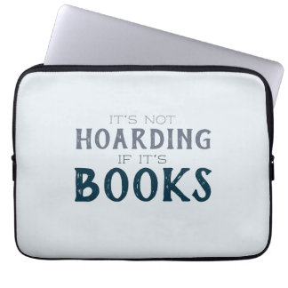 Lustiges Buch-Horten-Zitat-Geschenk für Bücherlieb Laptopschutzhülle
