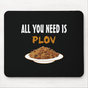 Lustiges Bucharisches Usbekisches Essen - Plov Lie Mousepad