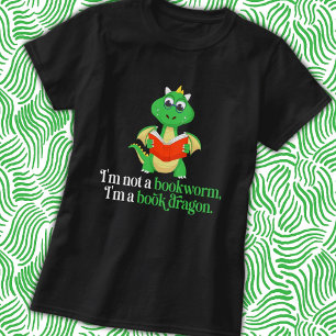 Lustiges Buchlesen - Bücherwurm T-Shirt