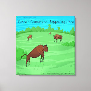Lustiges Buffalo Springfield For What Its Worth  Leinwanddruck