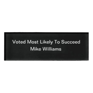 Lustiges Büro beruflich Namenschild