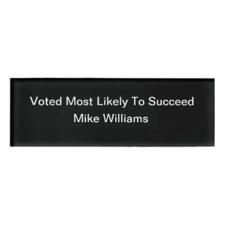 Lustiges Büro beruflich Namenschild