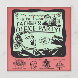 Lustiges Büro-Feiertags-Party! Einladung