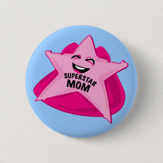 lustiges Button der Superstarmammas