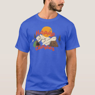 Lustiges Camping-Design T-Shirt