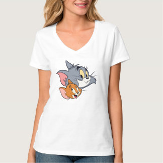 Lustiges Cartoon-Duo-T-Shirt T-Shirt