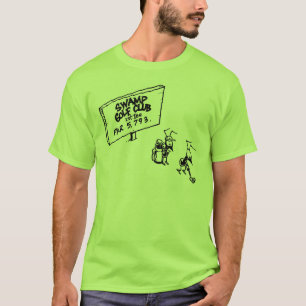 Lustiges Cartoon-Golf-Shirt T-Shirt