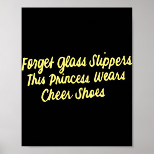 Lustiges Cheerleader-Design für Mädchen Frauen Che Poster