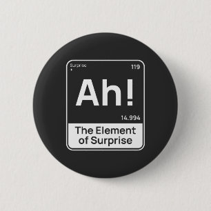 Lustiges Chemiedesign – Überraschungselement „Ah“ Button