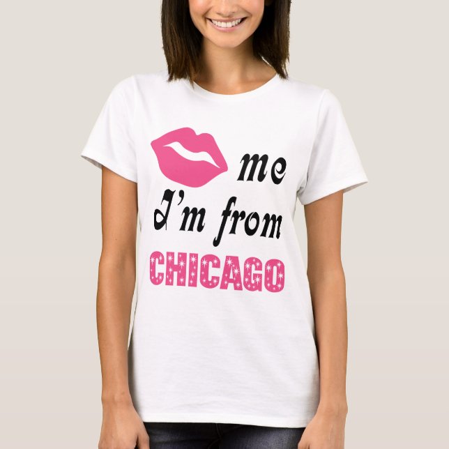 Lustiges Chicago T-Shirt (Vorderseite)