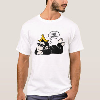 Lustiges Chillin Gorilla Männer T-Shirt - Banana H