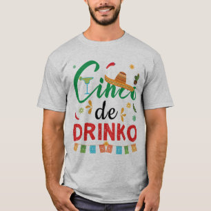 Lustiges Cinco de Drinko Cinco de Mayo Geschenk Tr T-Shirt