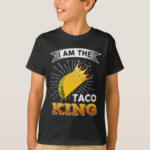 Lustiges Cinco De Mayo Essen Ich Bin Der Taco Köni T-Shirt