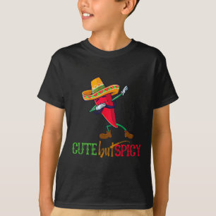 Lustiges Cinco De Mayo Mexikanisch Süß Aber Scharf T-Shirt