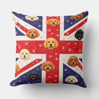 Lustiges Cockapoo-Geschenk | UK-Cockapoo-Kissen Kissen