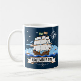 lustiges Columbus-Tagesgeschenk Kaffeetasse