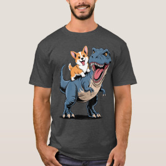 Lustiges Corgi-Design für Jungen Männer Welsh Corg T-Shirt