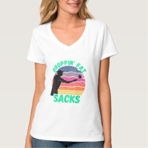 Lustiges Cornhole-Team Cornhole-Zubehör T-Shirt