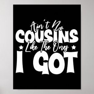 Lustiges Cousin-Crew-Shirt Cousin-Squad wie die Poster