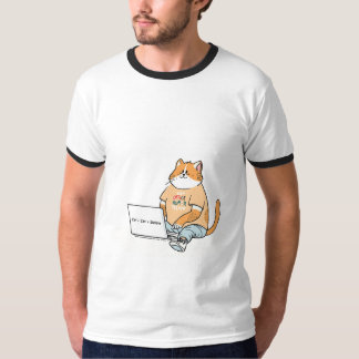 Lustiges Ctrl Cat Delete Katzen Laptop T-Shirt
