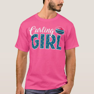 lustiges Curlingmädchen T-Shirt
