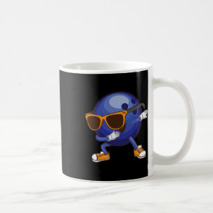 Lustiges Dabbing Bowling-Geschenk für Bowler Tänze Kaffeetasse