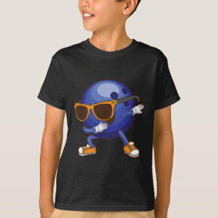 Lustiges Dabbing Bowling-Geschenk für Bowler Tänze T-Shirt