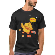 Lustiges Dabbing-Enten-T-Shirt | Sarkastischer Spr