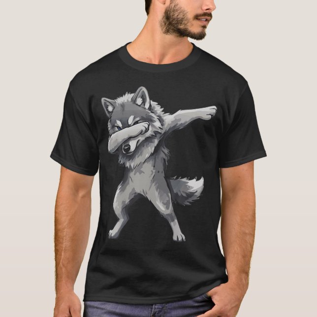 Lustiges Dabbing T-Shirt (Vorderseite)