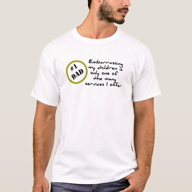 Lustiges Dadism, bester Vater-T - Shirt (Vorderseite)