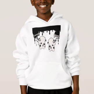 Lustiges Dalmatiner-Maler-T-Shirt - Süße Hunde mal Hoodie