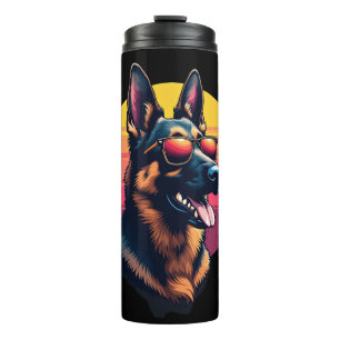 Lustiges Design Art Kostüm Outfit für Deutsche Sch Thermosbecher