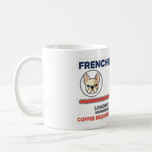 Lustiges Design für Franzosen-Mama, Kaffee benötig Kaffeetasse