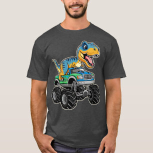 Lustiges Design für Monster-Truck-Fahrer, T-Rex-Li T-Shirt