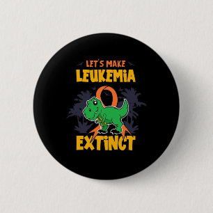 Lustiges Design Leukämie ausrotten Button